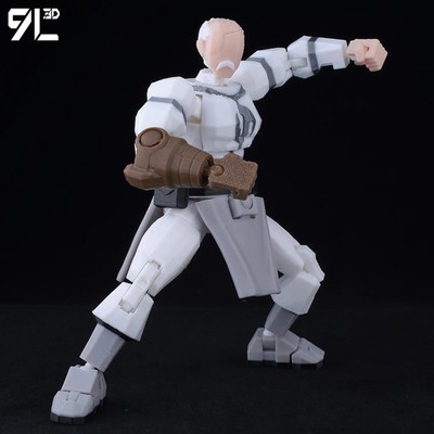 9L3D Printed Superheroes Invincible 2.0 Anime Multi-Joint Shapeshift Toys