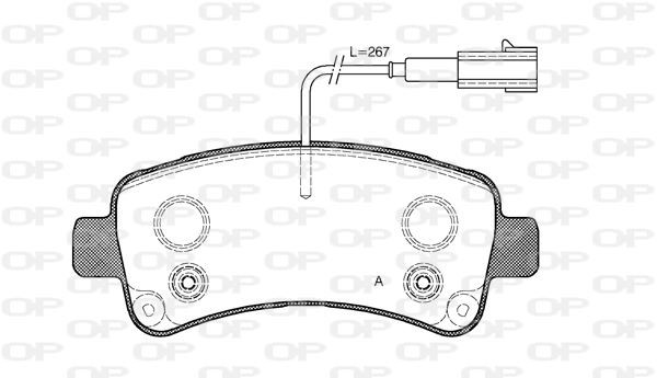 Plaquettes de frein Fiat Ducato 2.3 D - Sécurité maximale contre l'usure pour camionnette
