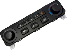 Black A/C Control Panel Compatible with Honda...
