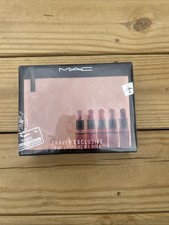 NEW MAC Travel Exclusive Mini Lipstick Set 5 Pc X 5 Bold Matte Makeup Bag Box