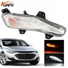 Fog Light w/LED DRL Turn Signal Lamp RH For Chevy Malibu 2019 2020 2021 2022 23