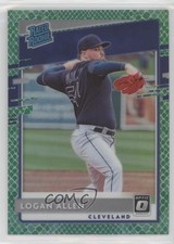 2020 Donruss Optic Rated Rookies Choice Green Dragon Prizm 15/84 Logan Allen fm0