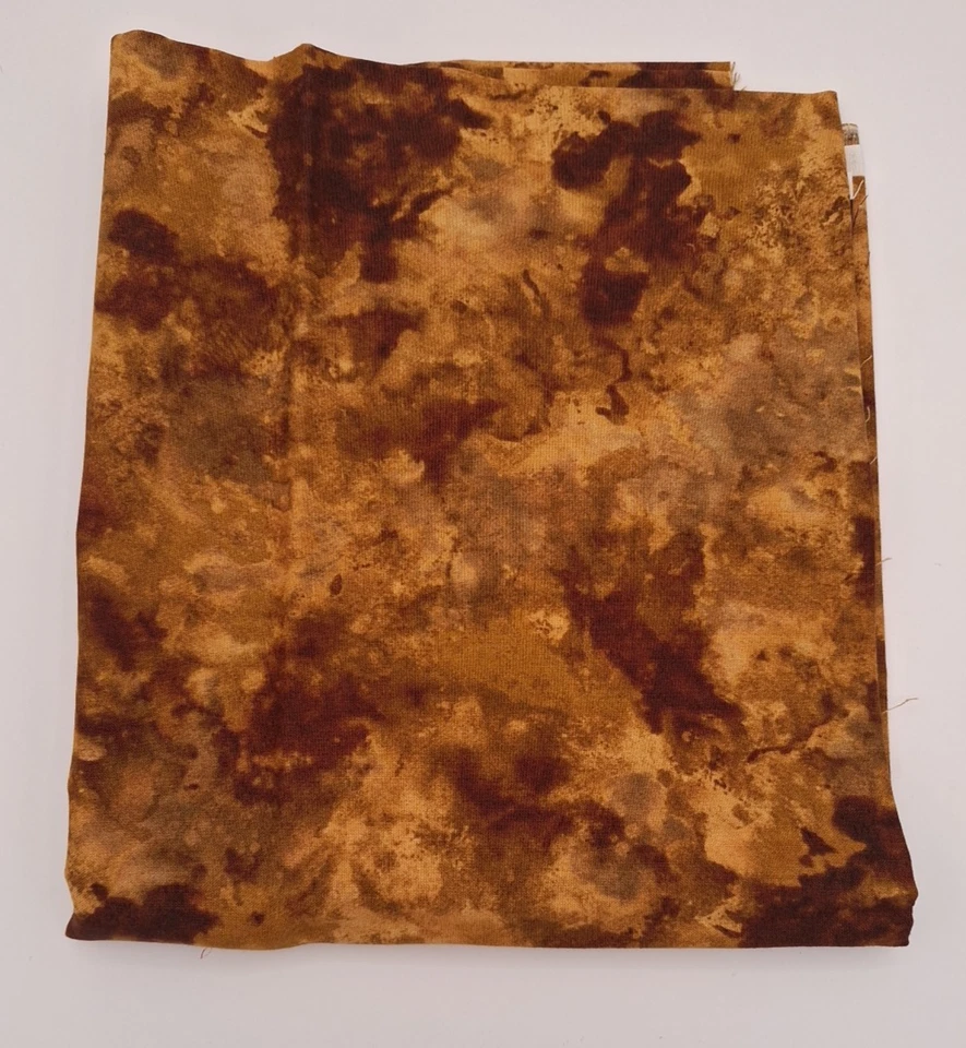 Benartex Michael Miller Quilt Fabric Gold Brown 2 yards 45" New Lot Of 2 - Image 2 of 4