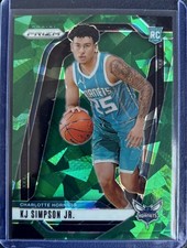 KJ SIMPSON JR. (RC) #247 GREEN ICE PRIZM 2024-25 Panini Prizm MINT OR BETTER