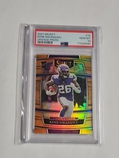 Kene Nwangwu 2021 Select Concourse Orange Prizm /49 Rookie