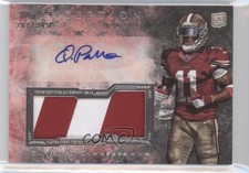 2013 Topps Inception 207/345 Quinton Patton #IAJP-QP Jumbo Patch Auto 1p7