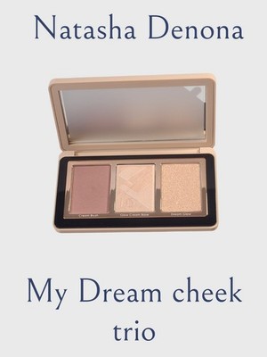 Natasha Denona My Dream Cheek Trio - Soft Rose, Champagne Glow NIB