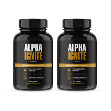 (2 Pack) Alpha Ignite Capsules Male Vitality ...