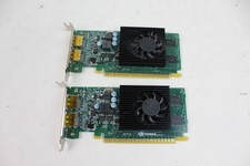 Lot of 2 Nvidia GeForce MS-V338 Dual DisPlay Port GT-730 2GB Low Profile Video C