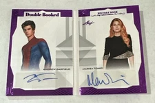 2024 Leaf History Book Andrew Garfield & Marisa Tomei Dual Auto Purple 10/10
