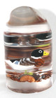 Vintage Hand Carved Painted duck Lucite/Acrylic Unique Canada Paperweight — photo 4