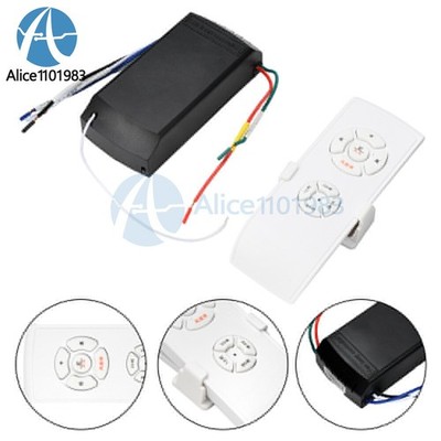 Universal Ceiling Fan Lamp Light Remote Control Receiver Fan Light Controller &e