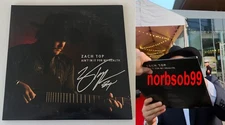 ZACH TOP SIGNED AIN'T IN IT FOR MY HEALTH VINYL w/EXACT VIDEO PROOF BECKETT COA