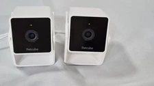 Lot Of 2 - Petcube Cam 1080p HD Wifi Smart Pet Camera CC10US - With Cord & Brick