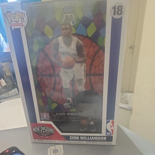 Funko POP Trading Cards NBA New Orleans Pelicans ZION WILLIAMSON (Mosiac) 18 NEW