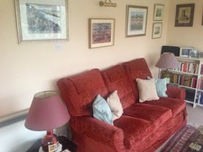 Contemporary Upholstered Sofa And Armchair for Sale – Excellent Condition