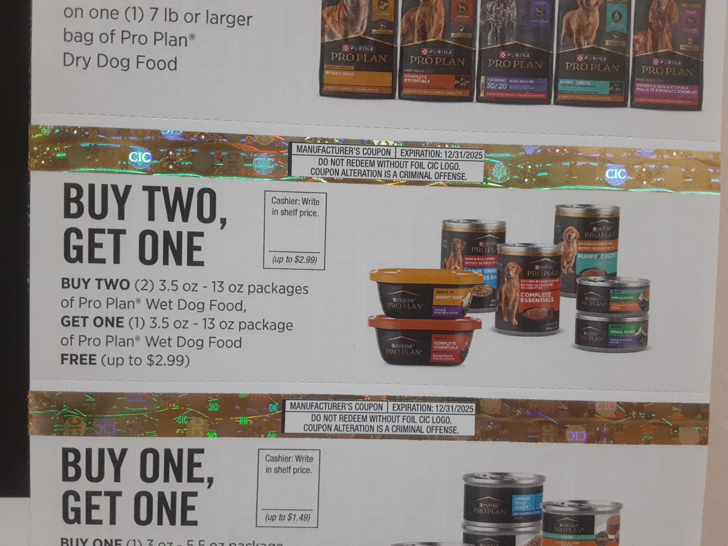 Purina Pro Plan Coupons, Save Up To $18.48, Expires 12/31/2025