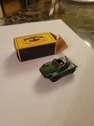 Matchbox Lesney Moko Army Scout Car No. 61 & ORIGINAL BOX