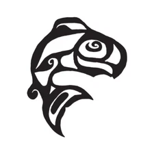 Tribal Fish - Vinyl Decal Sticker - Multiple Color & Sizes - ebn410