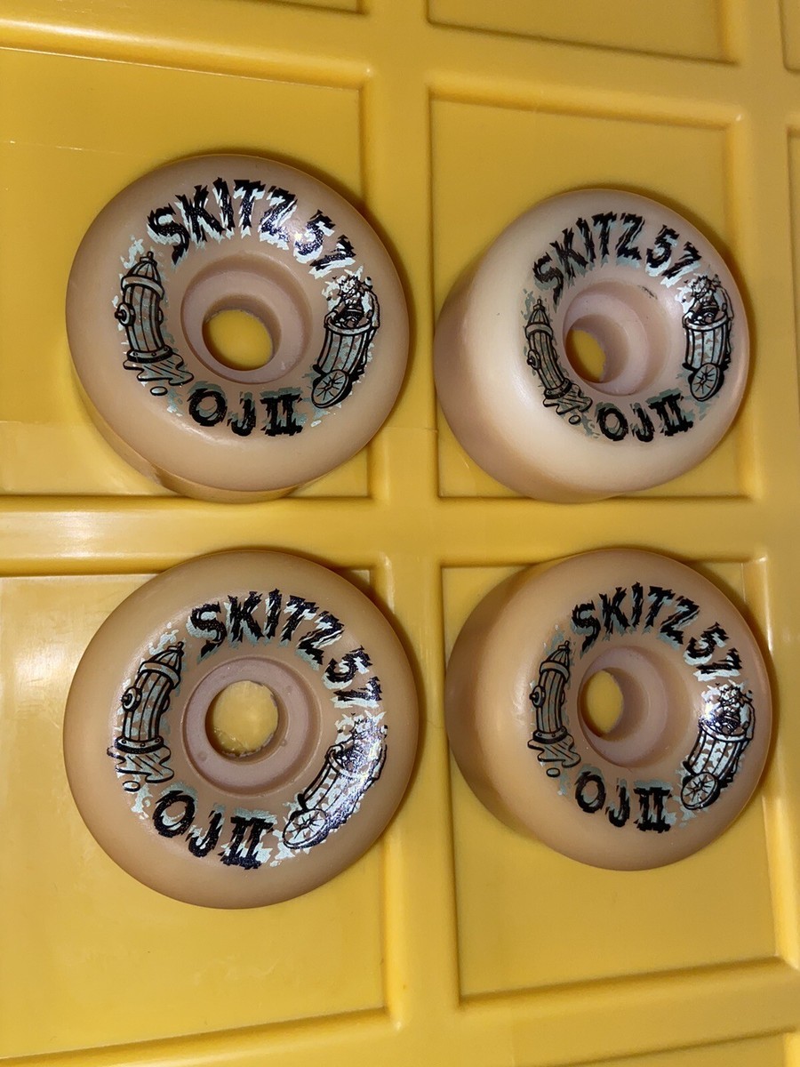 Santa Cruz OJ II Skitz Vintage Skateboard Wheels NOS Santa Cruz OJ II Skitz Vintage Skateboard Wheels NOS