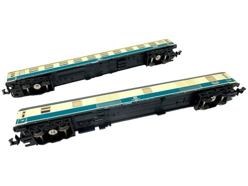 Minitrix N 2x Personenwagen 3111 Waggons - Modellbahn - INKgrafiX TOYS A320 - Picture 4 of 16