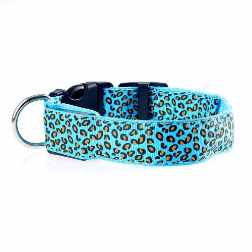 LED Glow Collar Dog Puppy Pet Flashing Light Safety Glow In The Dark FAST POST - Picture 28 of 81
