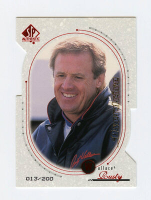 Rusty Wallace 1999 SP Authentic Die Cut Overdrive 013/200 Parallel Insert Card