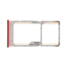SIM Micro SD Card Tray for Xiaomi Redmi Note 8 Pro Red Replacement Part