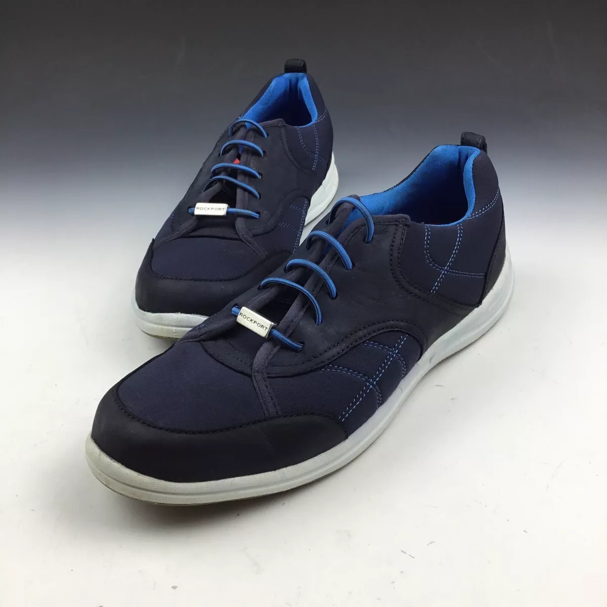 Rockport Adiprene women s W size 7 1 2 blue slip on walking shoes