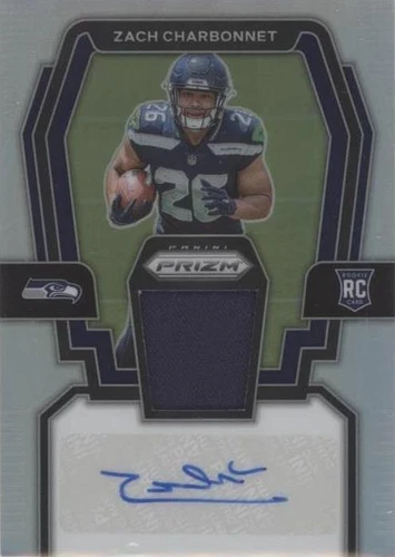 2023 Panini Prizm Zach Charbonnet #RPA-ZC