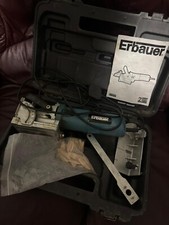 Erbauer Biscuit Jointer ERB900 with Accessories and Carry Case