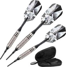 Viper Bee 80 Tungsten Soft Tip Darts with Casemaster Storage/Travel Case, 18 G
