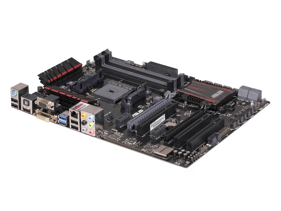 For ASUS A88X GAMER motherboard A88X FM2/2+ DDR3 64G HDMI+DVI+VGA ATX Tested ok - Image 3 of 3
