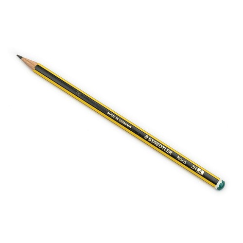 Staedtler Noris 2H Pencils Drawing School Break Resistant Lead Pack 12 x 3 - Picture 2 of 2