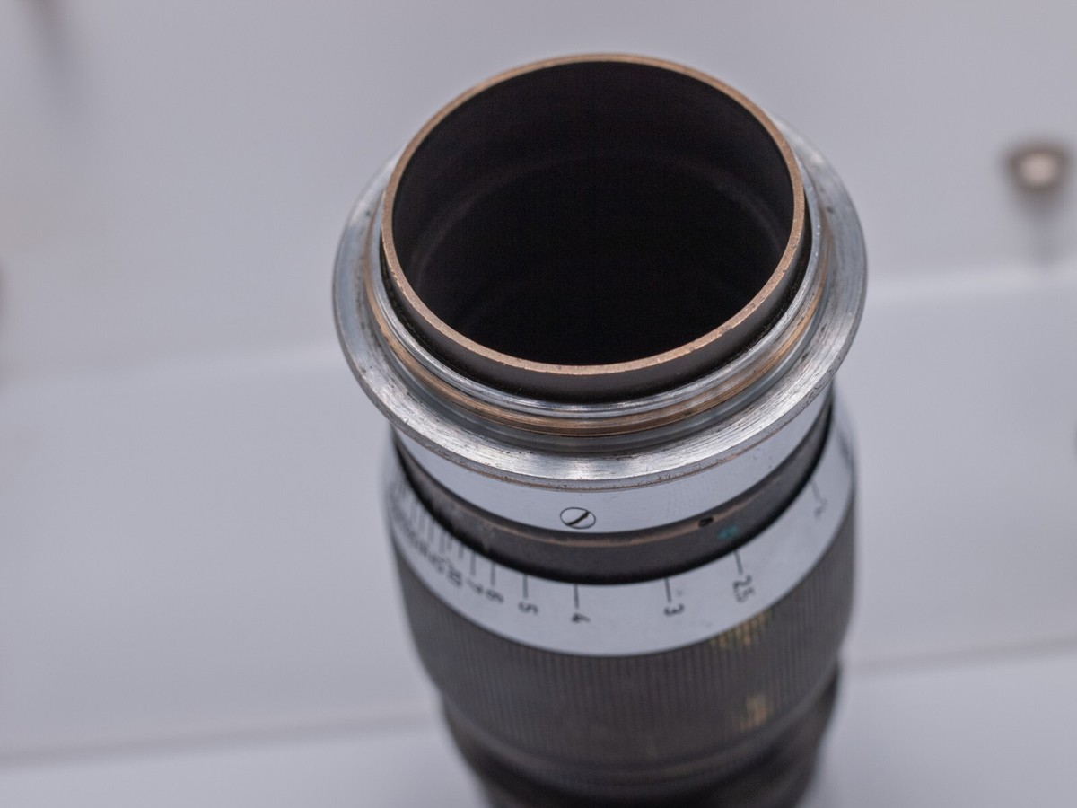1938 - Leitz Leica Elmar 9cm 90mm F4 LTM Rangefinder Mount