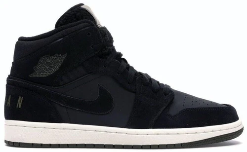 Jordan 1 Retro Mid Black 2018