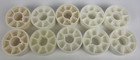 Lot of 10 Hollywood Universal Studios 35mm 3" Diameter Film Core Take-Up Spool