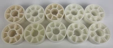 Lot of 10 Hollywood Universal Studios 35mm 3" Diameter Film Core Take-Up Spool