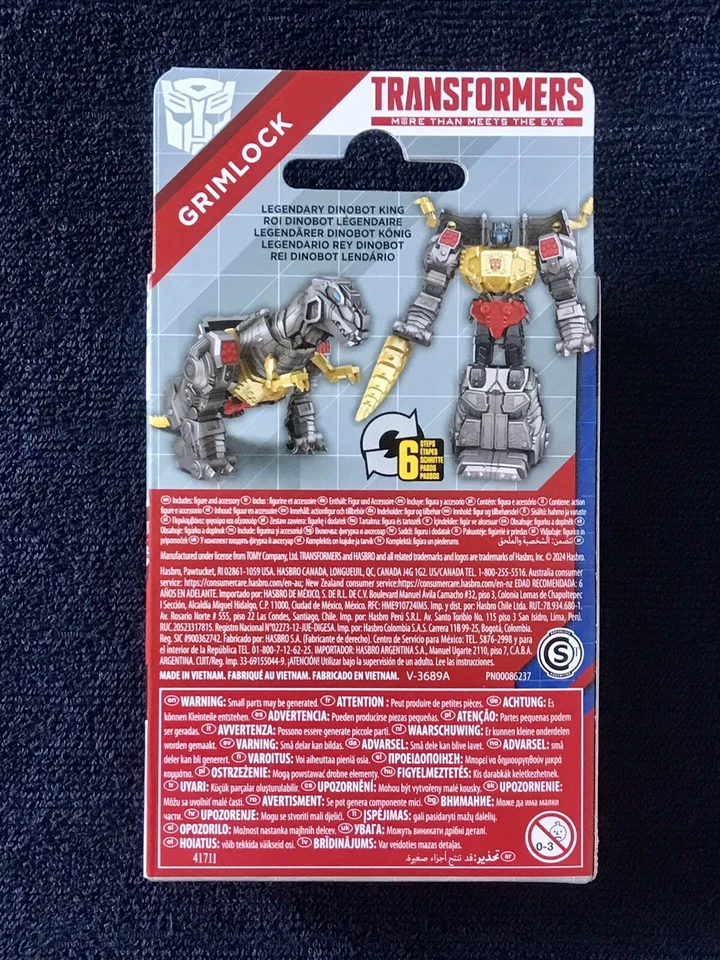 🤖Transformers Authentic. GRIMLOCK. - 2024 Hasbro. Ht : 12 cm. - Photo 2/3