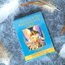 Angels of Abundance Oracle: 44 oracle cards- Doreen Virtue small reprint version