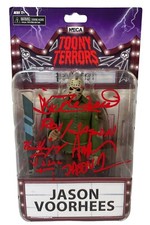 Lehman, Kirzinger, Wieand signed inscribed Jason Voorhees action figure JSA COA
