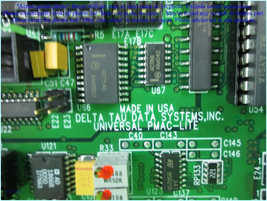 Delta Tau 602402-106, Universal PMAC Lite Card as photos, sn:1691