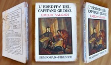 Emilio e Nadir Salgari - L'EREDITA' DEL CAPITANO GILDIAZ - Ed. Bemporad, 1928*