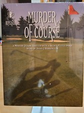 Murder of Course by BEPUZZLED, 1000pc Mystery Puzzle, New Sealed, Ships Free