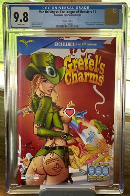 CGC 9.8 VAN HELSING VS LOM 1 PAUL GREEN Z-RTD SHOWCASE ZENESCOPE GRETELS CHARMS