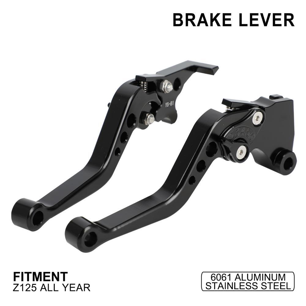 Motorcycle Brake Lever Clutch Lever Aluminum For Z125 All Year Dirt