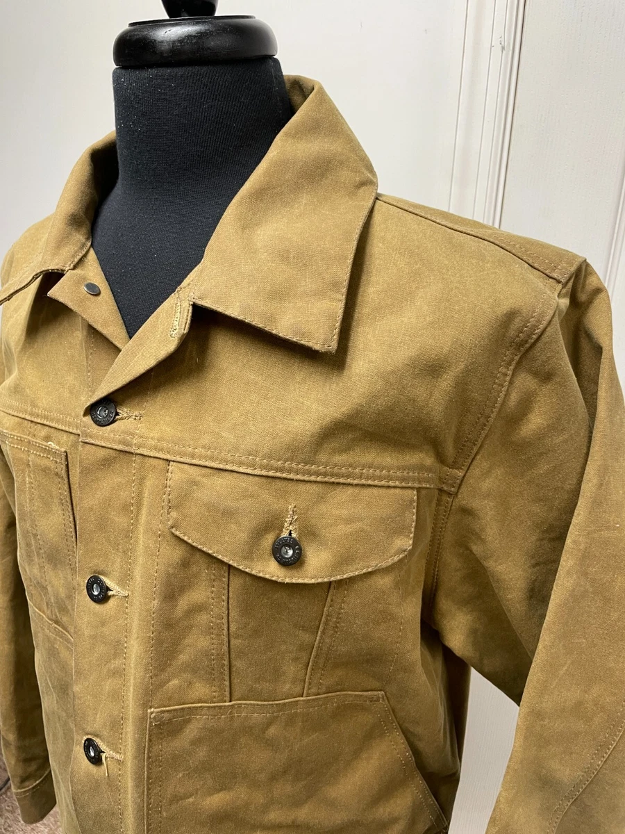 Filson men's tin cloth jacket cheap
