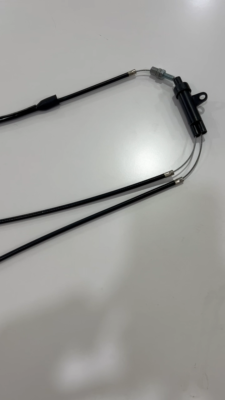BOMBA DE FRENO CUADRADA, MANILLA DE CLOCHE DOMINO MODERNA Y CABLE