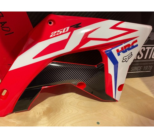 HONDA POLISPORT RESTYLE SHROUD GRAPHIC CR125 CR250 2002 2003 2004 2005 2006 2007 - Picture 6 of 7