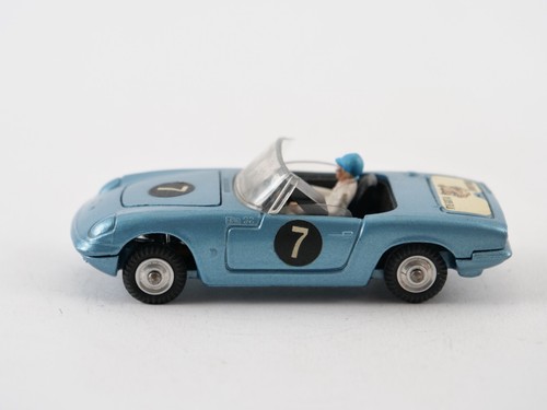 Corgi n° 318 Lotus Elan S2 cabriolet Esso #7 rare 1/43 - Imagen 2 de 9